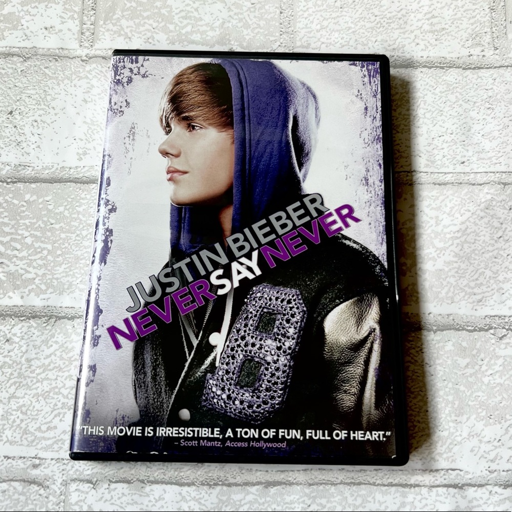 Justin Bieber Never Say Never DVD Movie Music Documentary 2011 Collector Item